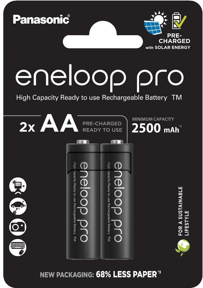 Panasonic eneloop HR6 AA 3HCDE/2BE PRO N Nabíjateľná batéria