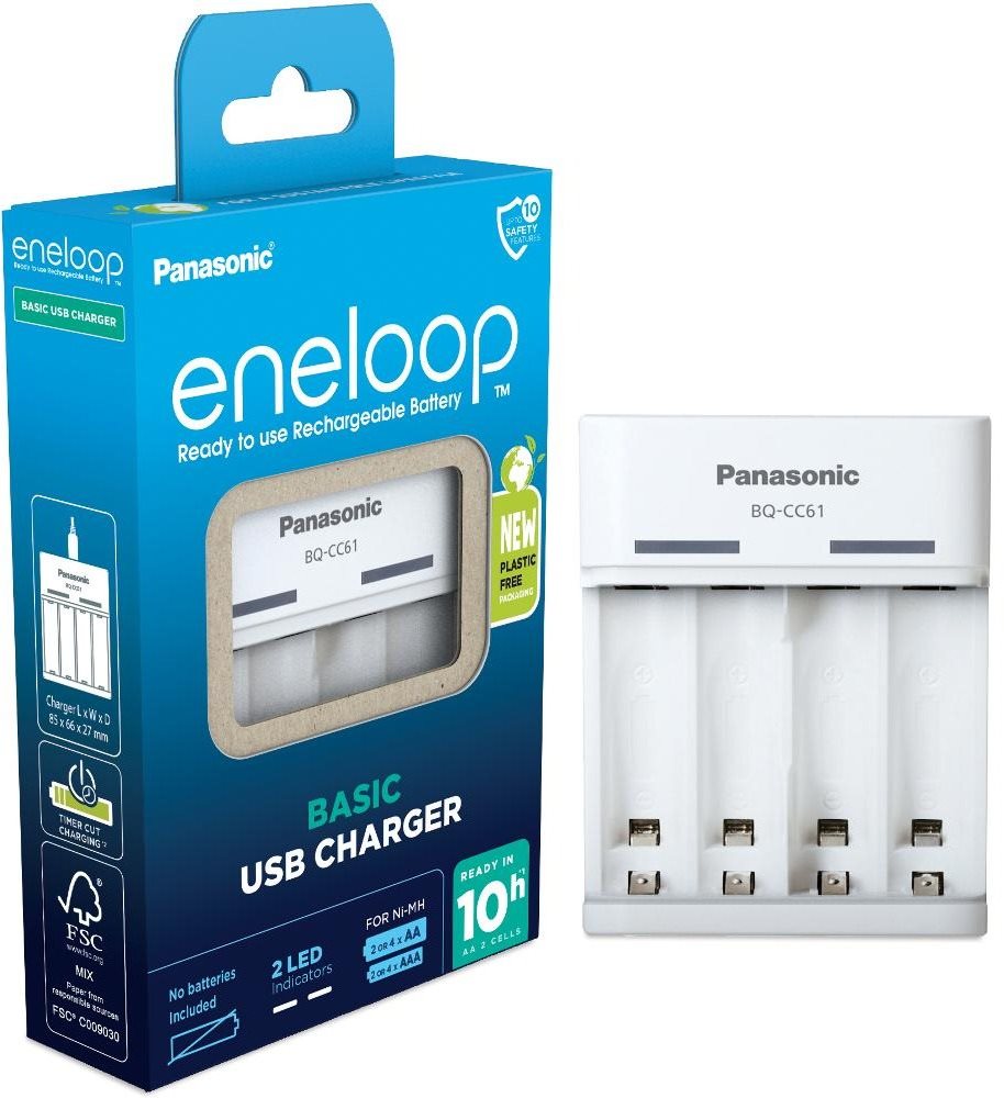 Panasonic eneloop NAB. CC61E N Nabíjačka batérií
