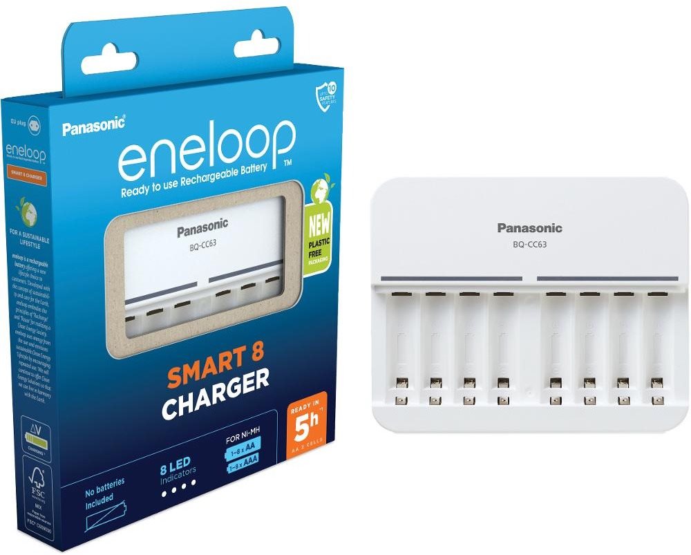 Panasonic eneloop NAB. CC63E N Elem töltő
