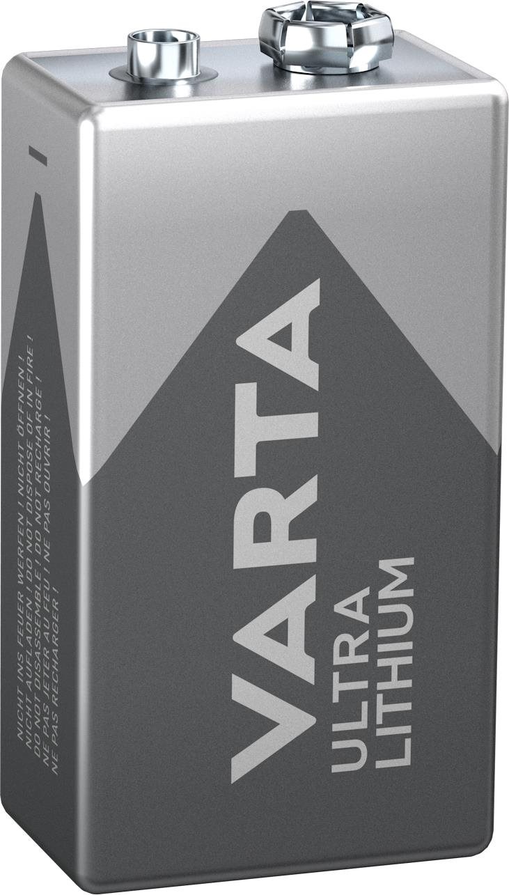 VARTA Ultra Lithium Lítium elem 9 V 1 db Eldobható elem