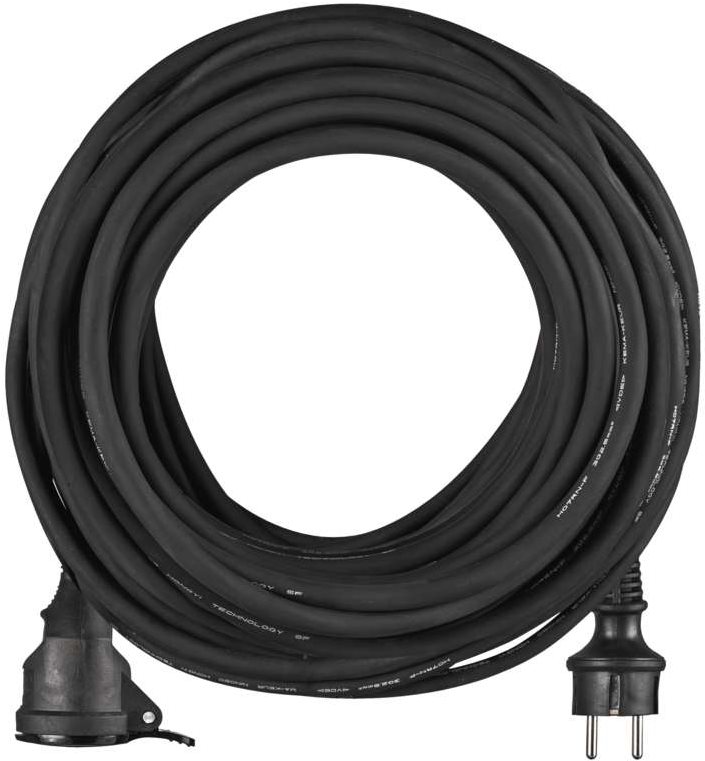 EMOS Predlžovací kábel gumový – spojka, 25 m, 3× 2,5 mm2...