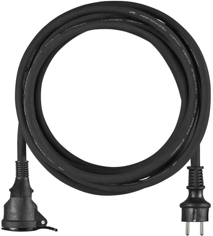 EMOS Predlžovací kábel neoprénový – spojka, 5 m, 3× 1,5 mm2...