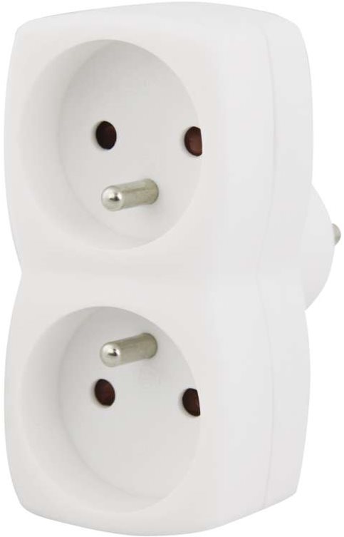 Socle EMOS 2×, blanc Hub