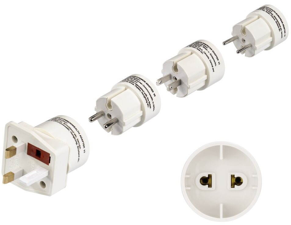 Hama - set of plugs for travel Travel Adapter