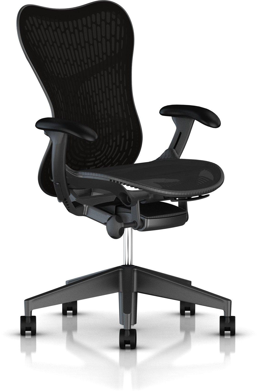 Herman Miller Mirra s opierkou Butterfly, pre tvrdé podlahy –...