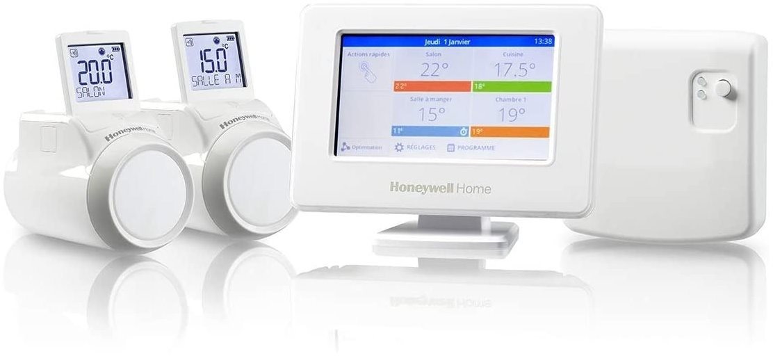 Honeywell Evohome Starter Set 2 Boiler THR99C3112, Evohome Touch...