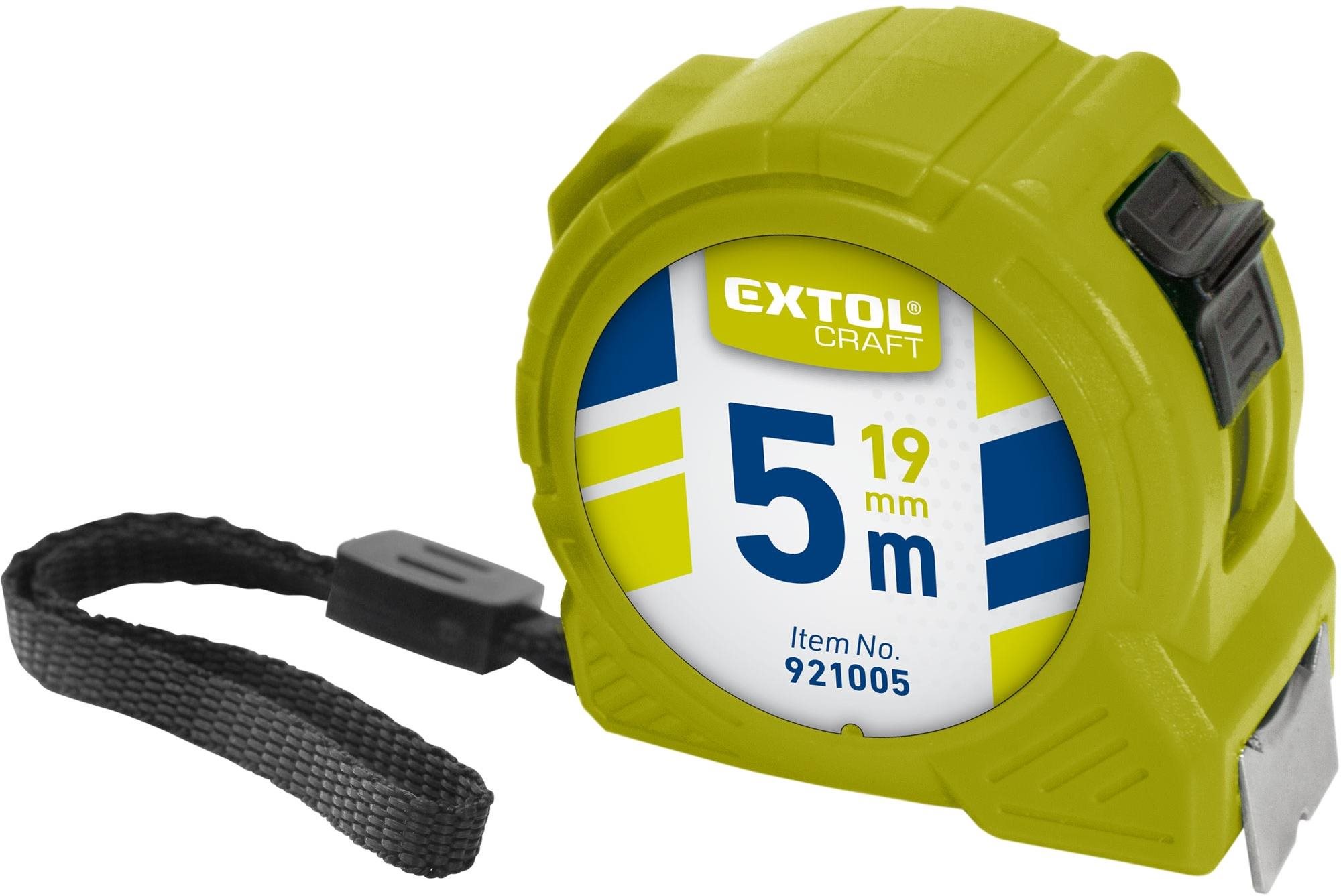 EXTOL PREMIUM meter zvinovací 5 m, 921005 Zvinovací meter