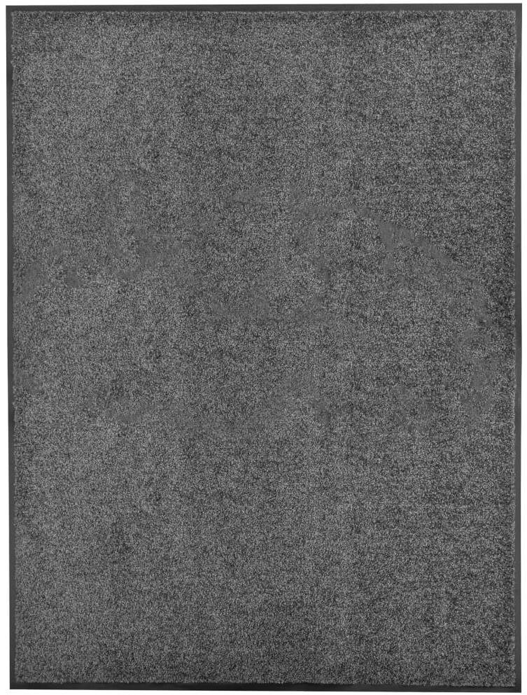 Shumee Prateľná 90 × 120 cm antracitová Rohožka