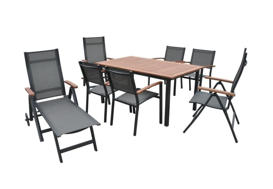 TOLEDO jedálenský set II Záhradný nábytok