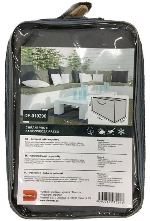 DIMENZA Ochranná taška na podušky Plachta na záhradný nábytok