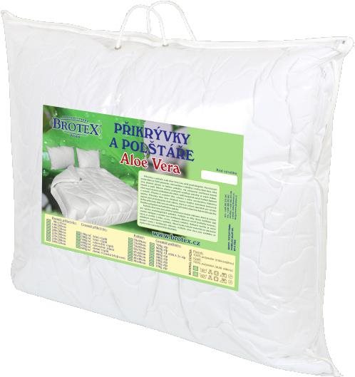 Brotex Vankúš Alaska Aloe Vera 70 × 90 cm 900 g 2× zips, guľôčky...