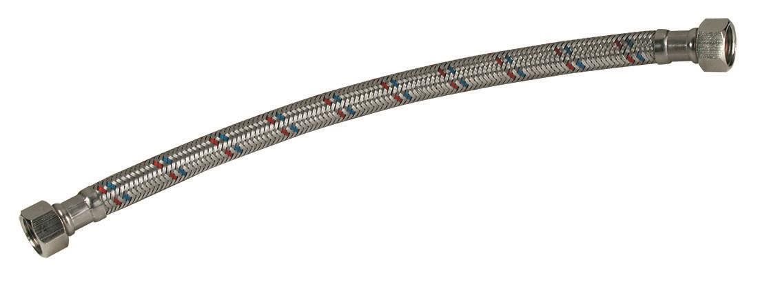 NOVASERVIS hadica nerez M1/2" × 1/2" 80 cm Prívodná hadica