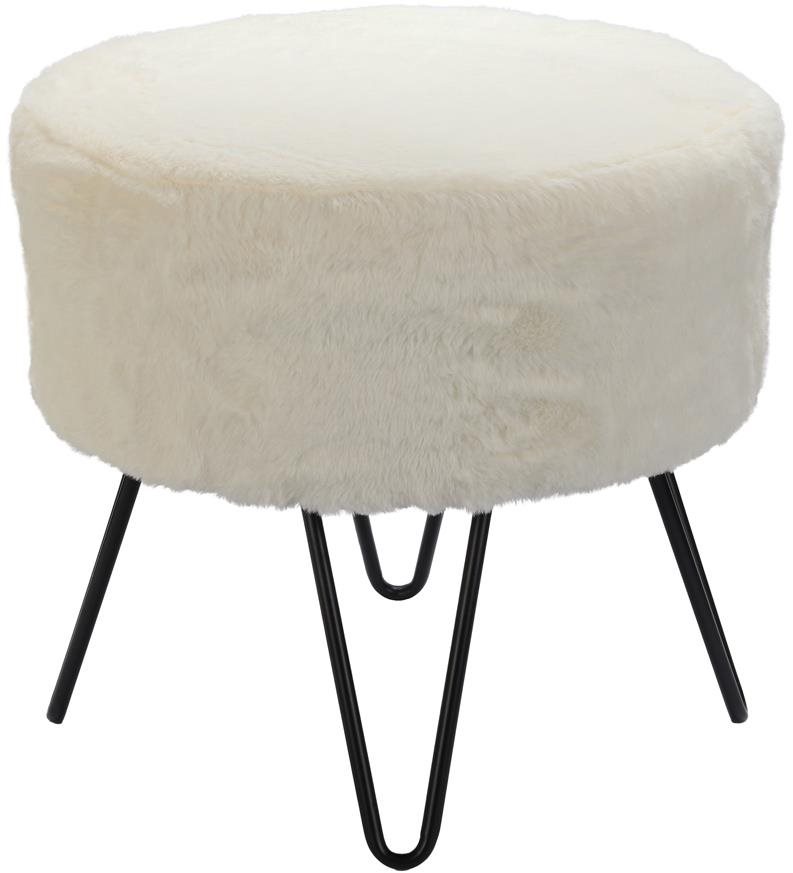 StarDeco Stolička biela 46 cm Stolička
