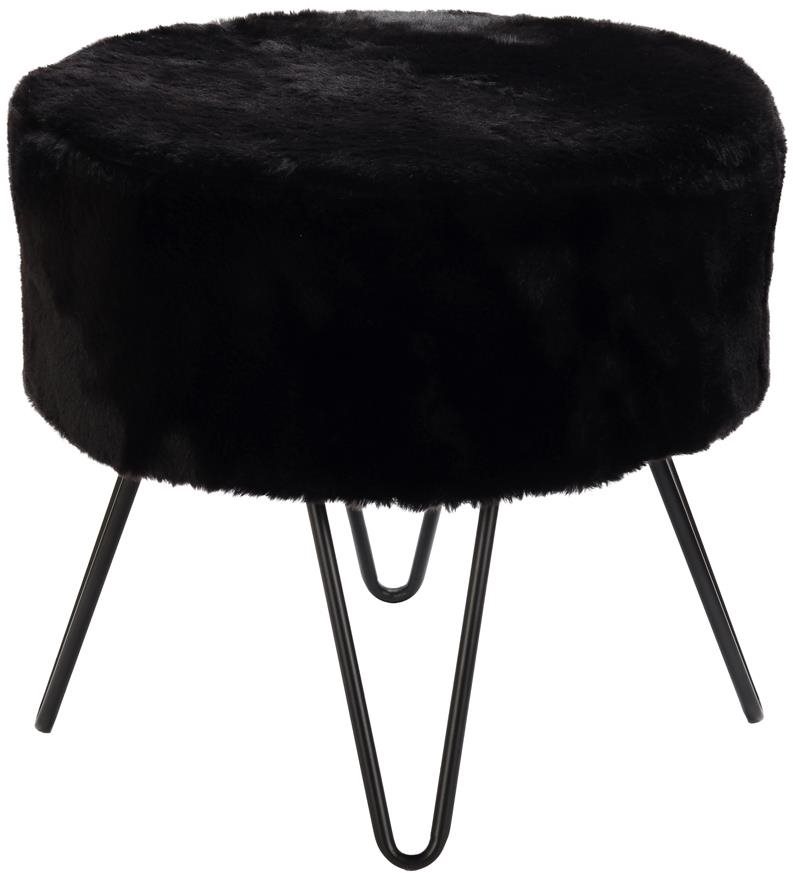 StarDeco Stolička černá 46 cm Stolička