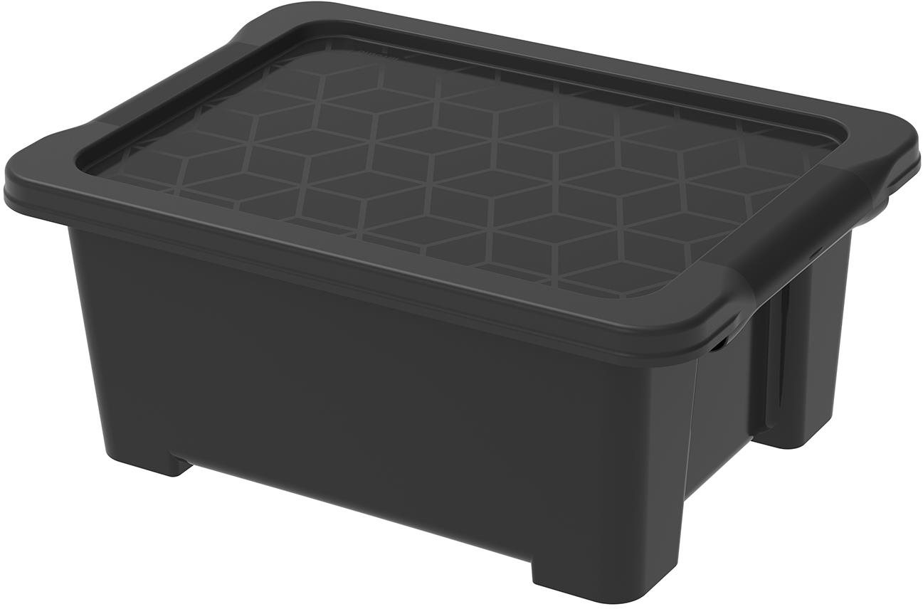ROTHO Evo easy box 11 l čierny Úložný box