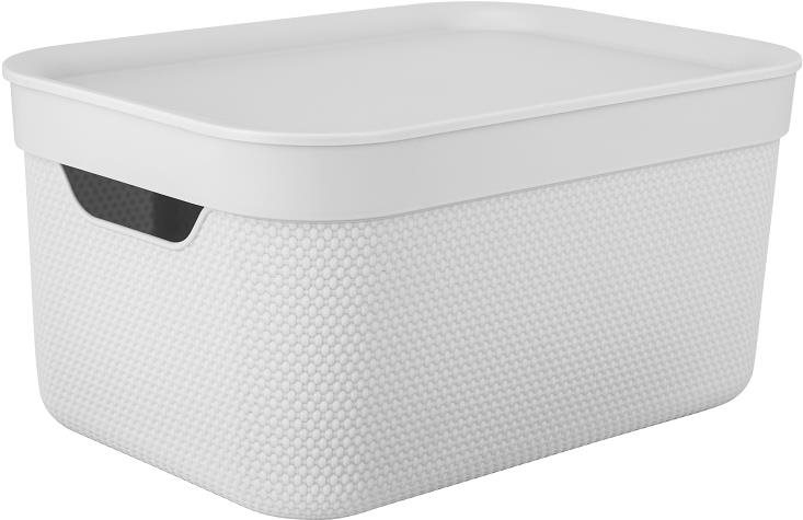 Rotho Deco Box Jive 5 l, fehér Tároló doboz