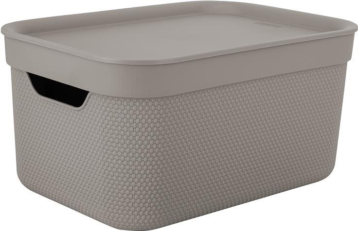 ROTHO Deco box jive 5 l cappucino Úložný box