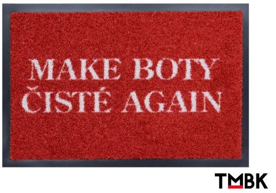 GDmats Rohožka od TMBK: Make Topánky Čistí Again 39 × 58 cm Rohožka