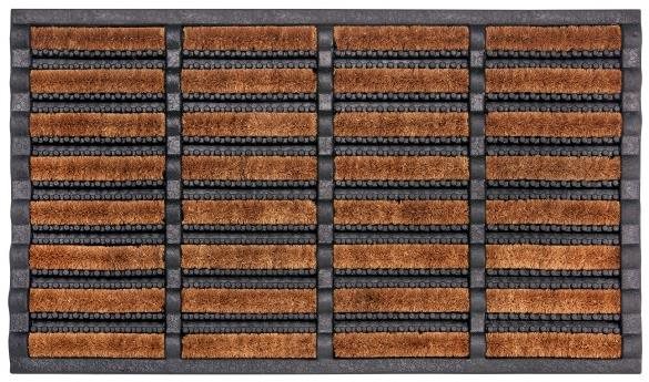 Hanse Home Collection Mix Mats Brushes 105647 Black Cocos 40 × 60...