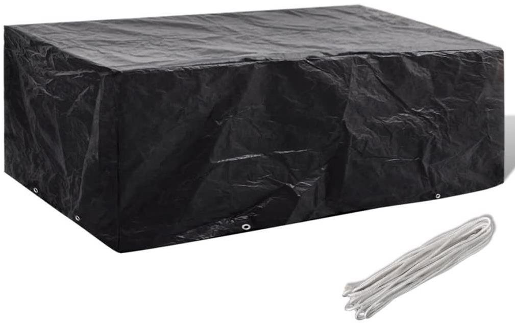 Shumee Plachta na záhradný nábytok s 8 očkami 200 × 160 × 70 cm...