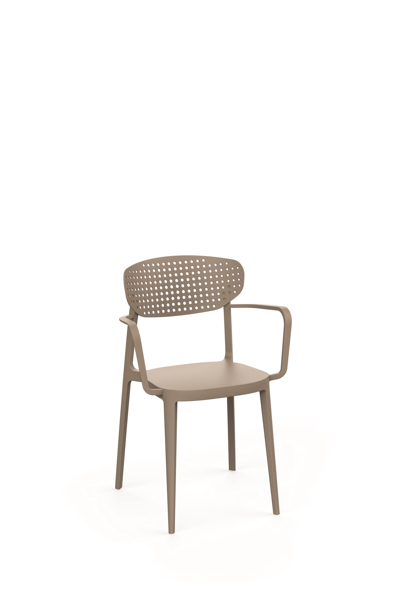 ROJAPLAST Židle zahradní Aire Armchair, taupe Kerti szék