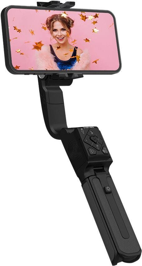 Hohem iSteady Q 360°  AI selfie stick black Stabilisator