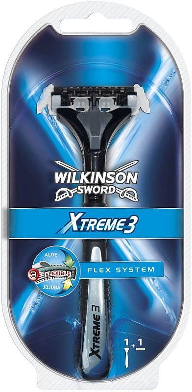 WILKINSON Xtreme3 System + hlavica 1 ks Holiaci strojček