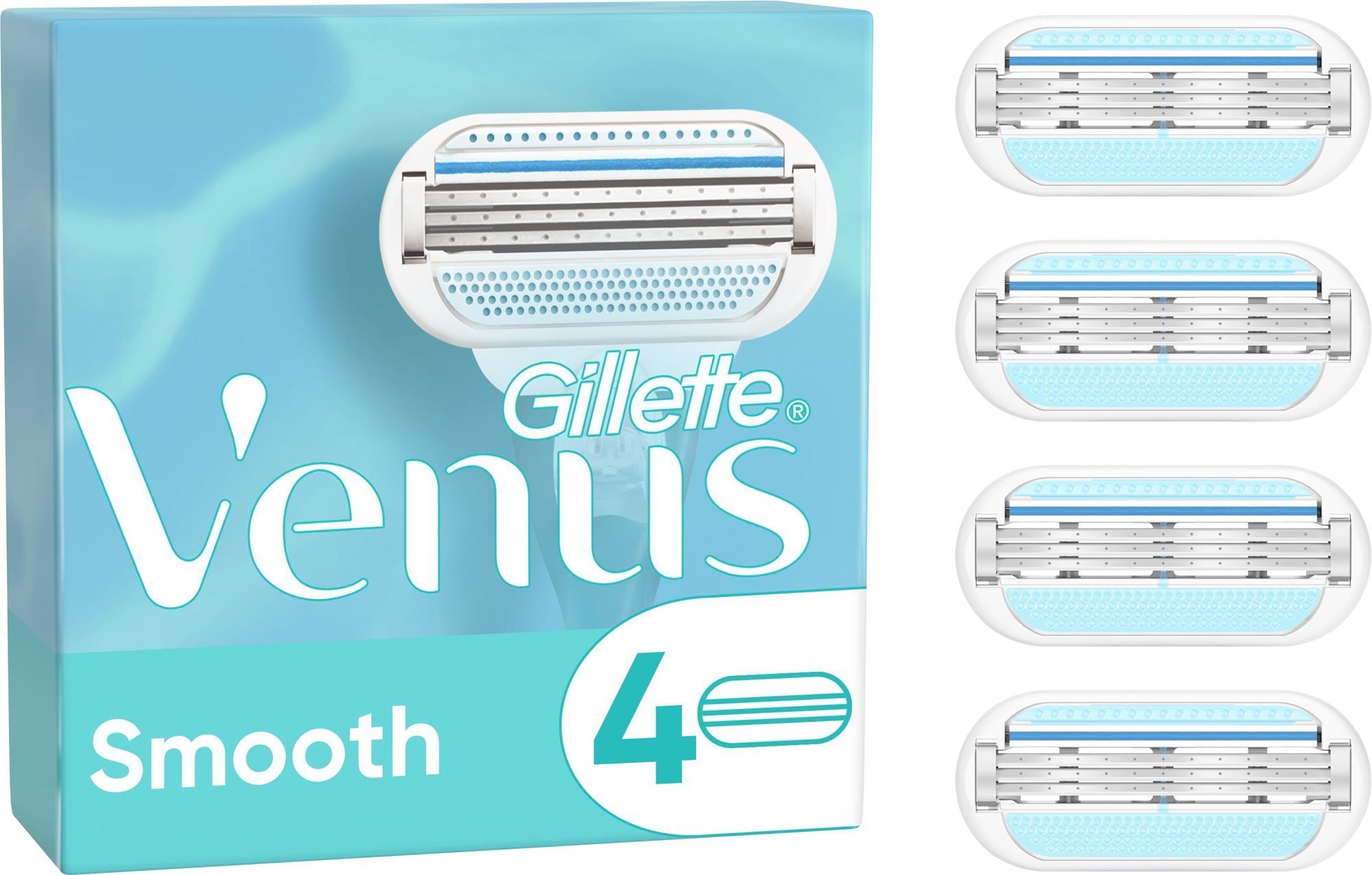 GILLETTE Venus 4 ks Dámske náhradné hlavice
