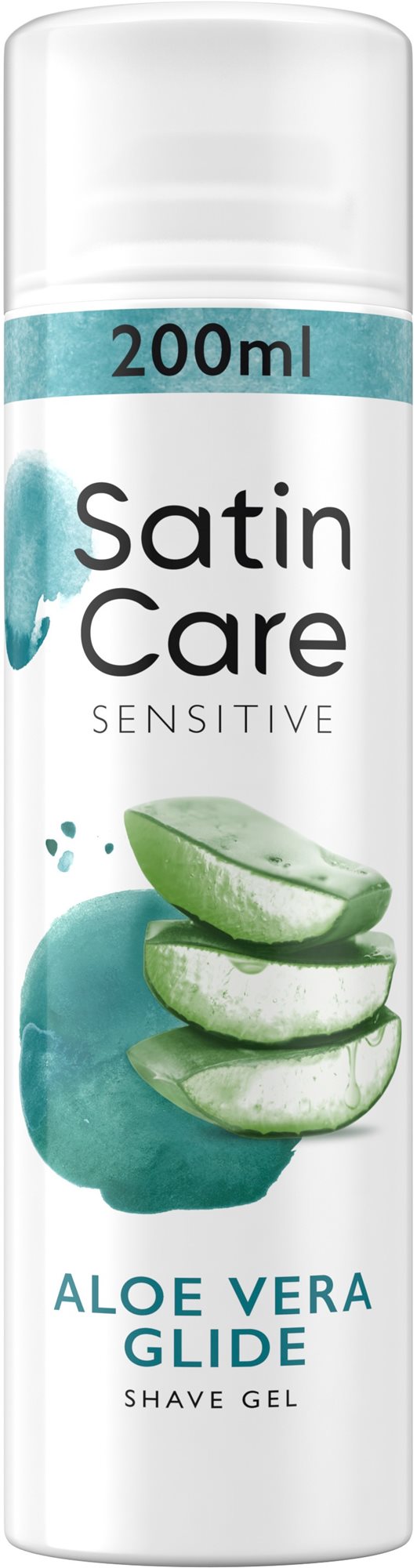 GILLETTE Satin Care Sensitive 200 ml Gél na holenie pre ženy