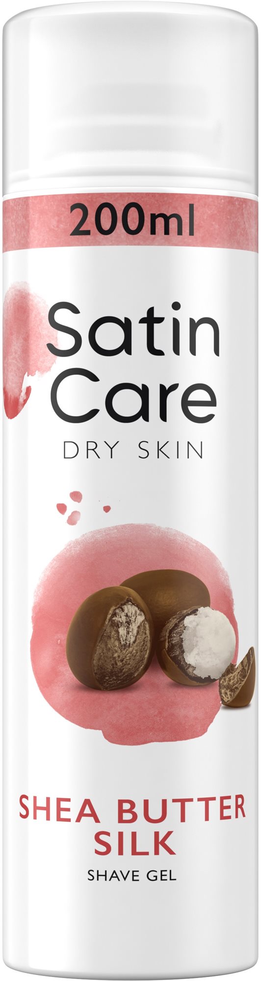 GILLETTE Satin Care Dry Skin 200 ml Gél na holenie pre ženy