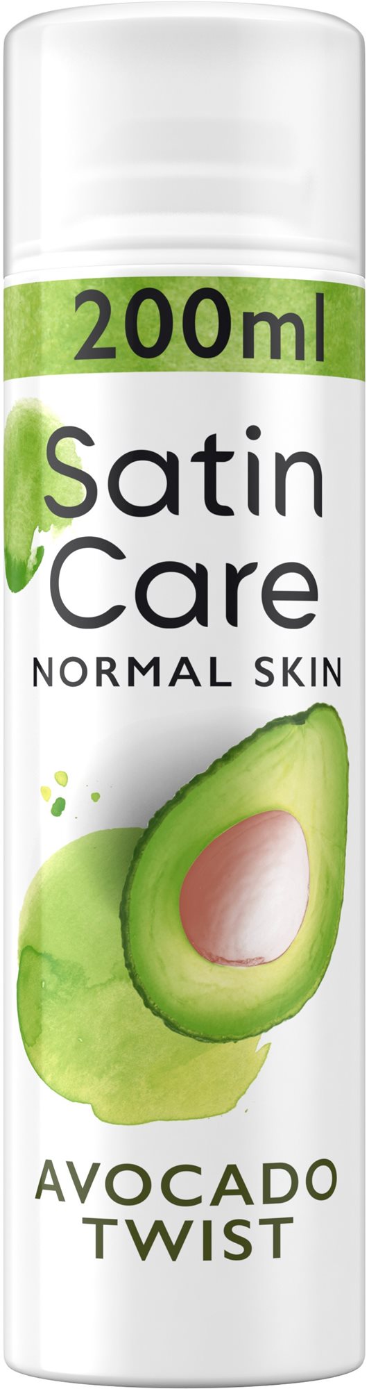 GILLETTE Satin Care Avocado 200 ml Gél na holenie pre ženy