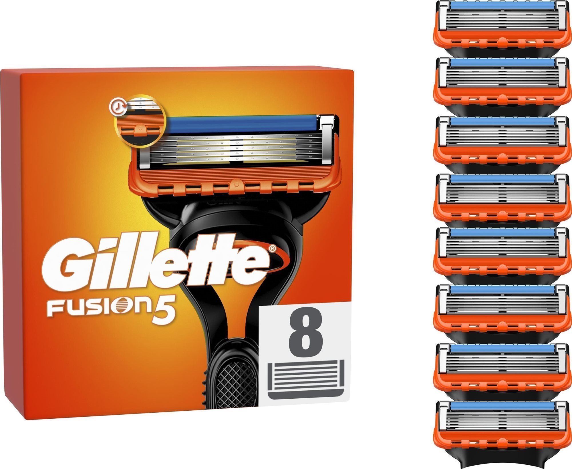 GILLETTE Fusion5 8 ks Pánske náhradné hlavice