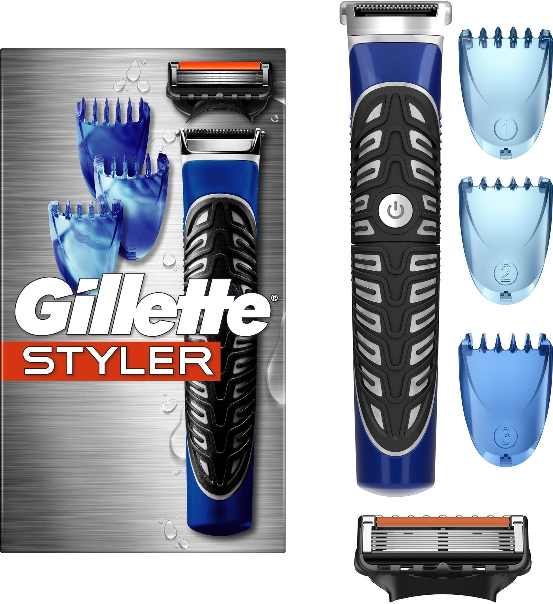 GILLETTE Fusion ProGlide Styler na tvár a telo + hlavica, 1 ks...