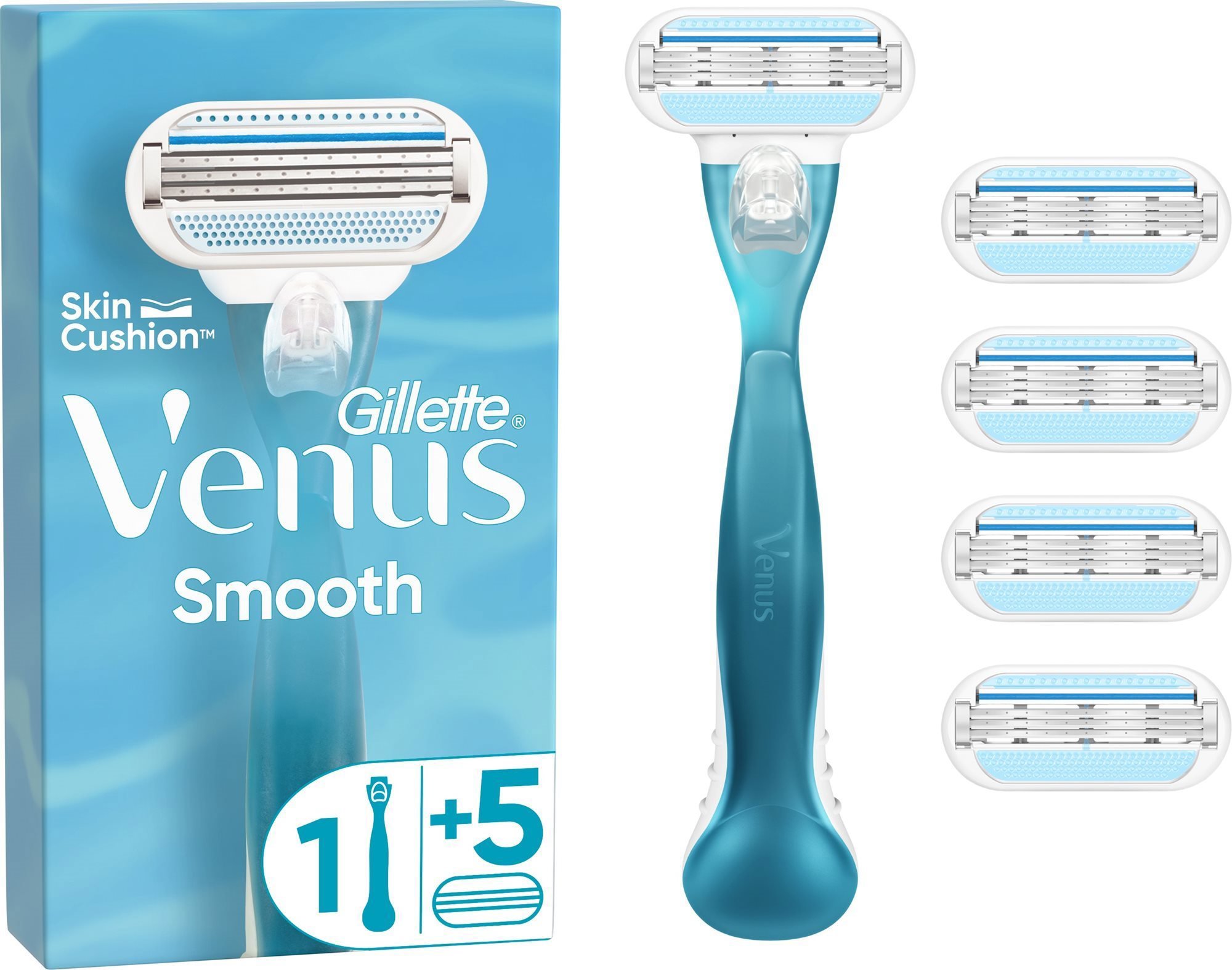 Gillette Venus rúčka + 5 hlavíc Dámsky holiaci strojček