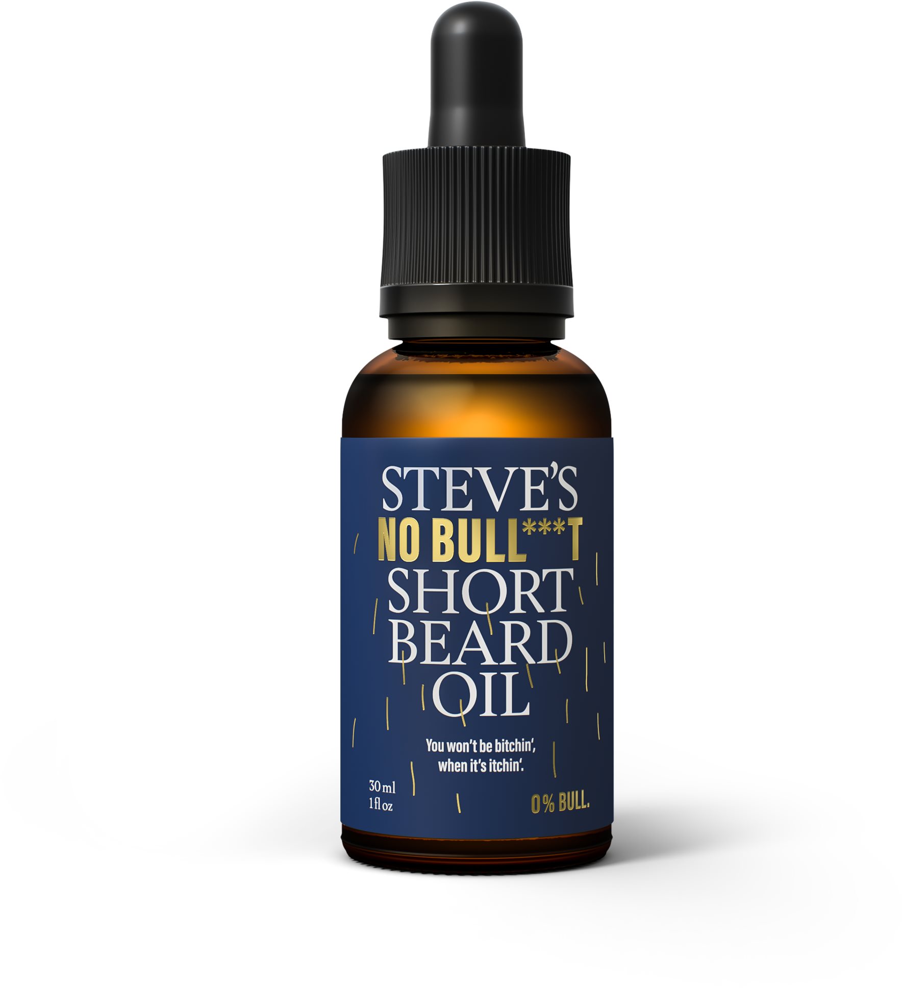 STEVES No Bull***t Short Beard Oil 30 ml Olej na fúzy