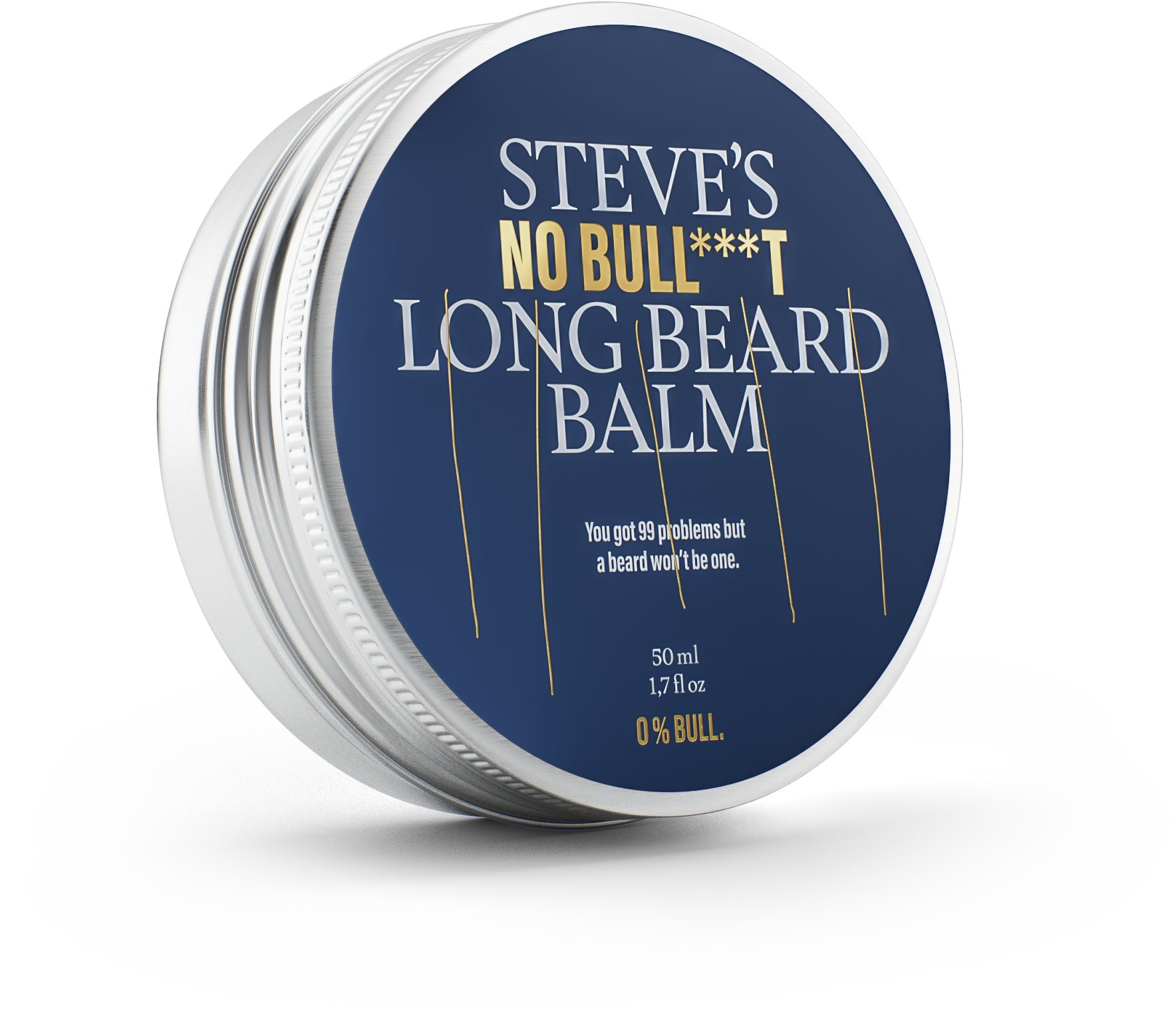 STEVE'S No Bull *** t Long Beard Balm 50 ml Balzam na fúzy