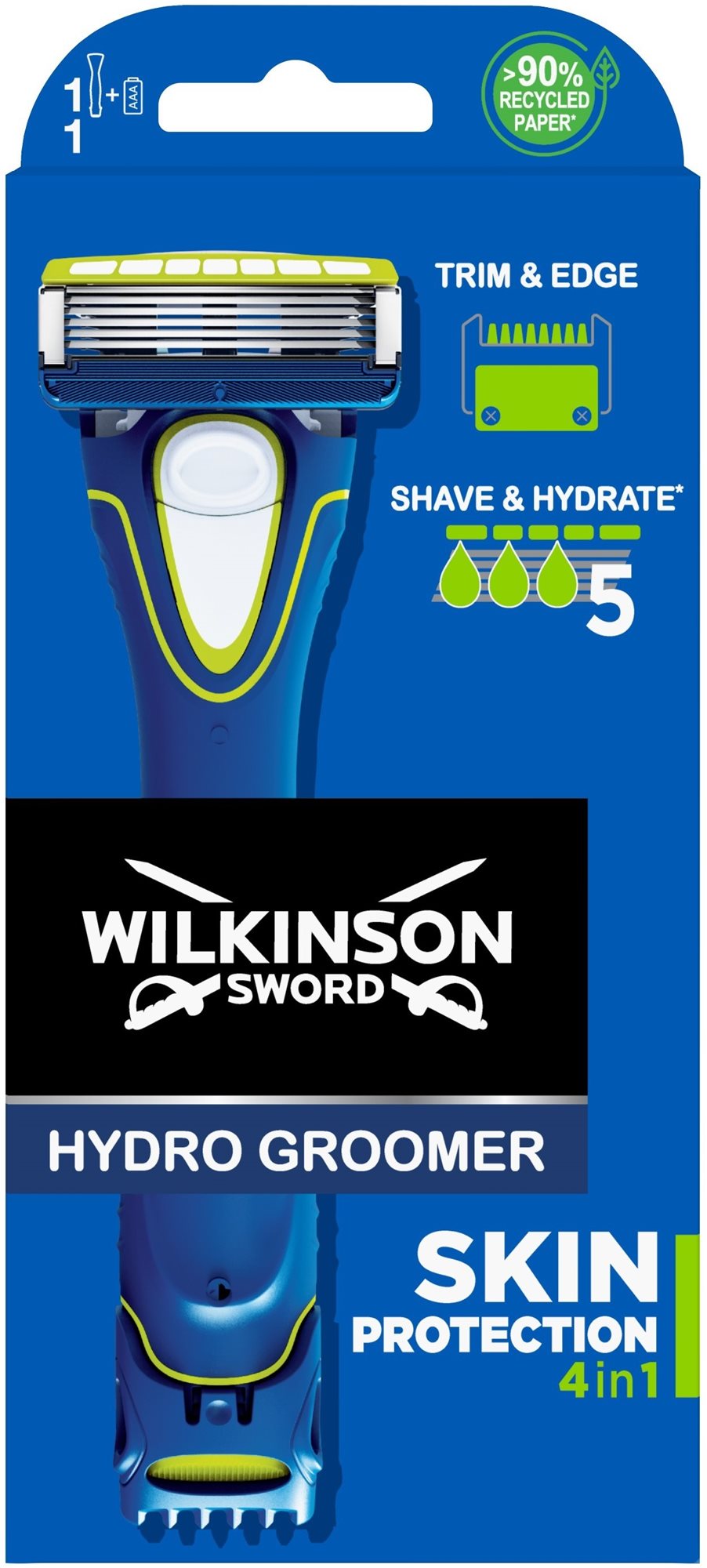 WILKINSON Hydro 5 Groomer + hlavica 1 ks Holiaci strojček