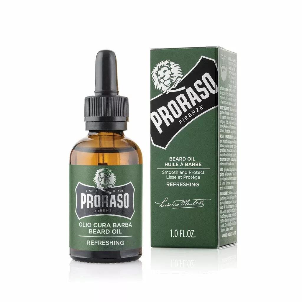 PRORASO Eukalyptus Oil, 30 ml Olej na fúzy
