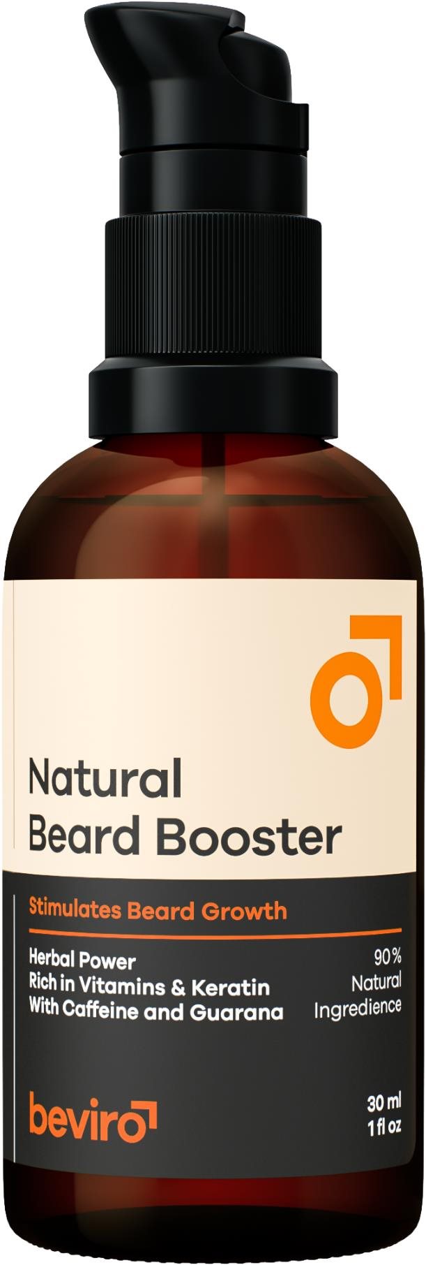 BEVIRO Natural Beard Booster 30 ml Olej na fúzy