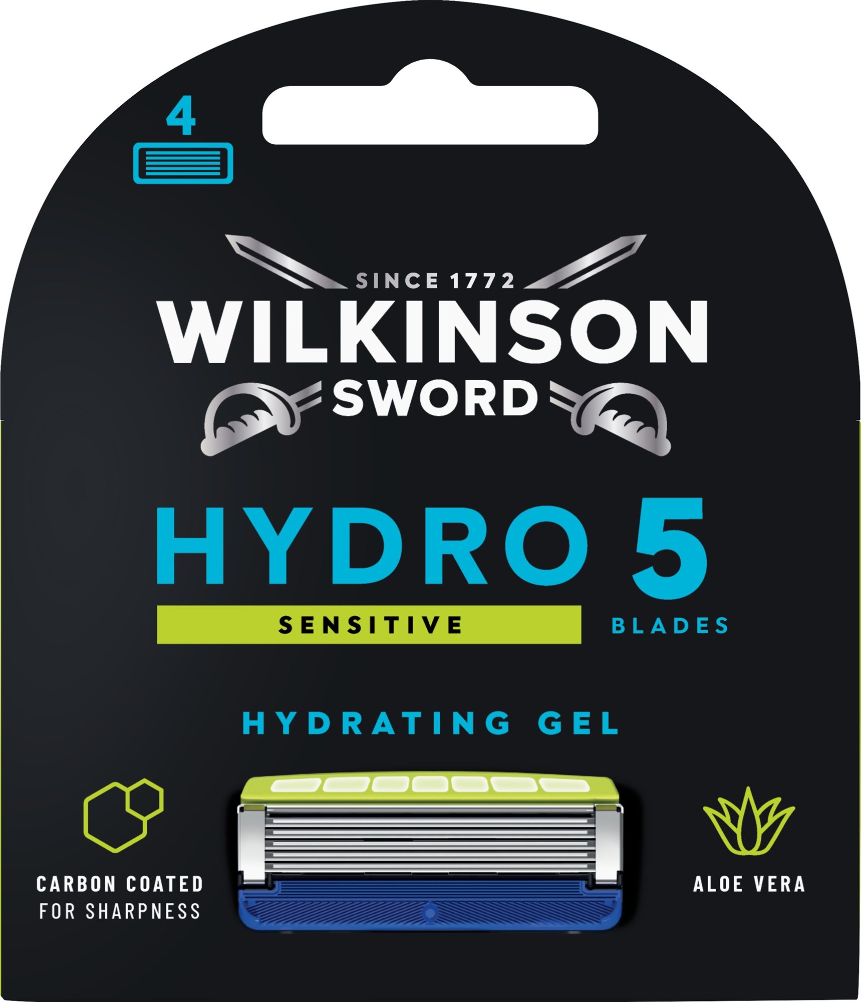 WILKINSON Hydro 5 Skin Protection Sensitive 4 ks Pánske náhradné...