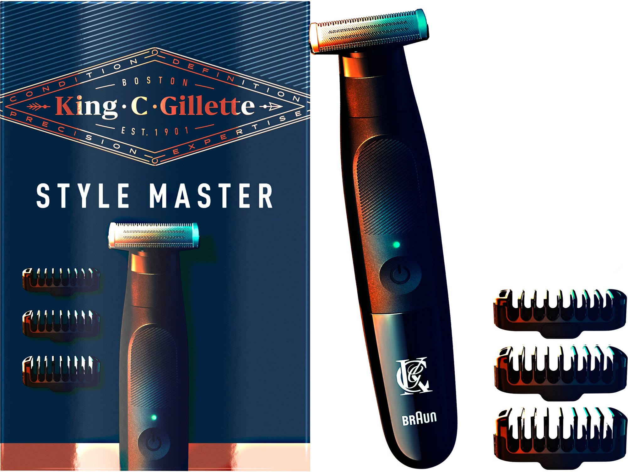 KING C GILLETTE Style Master Zastrihávač