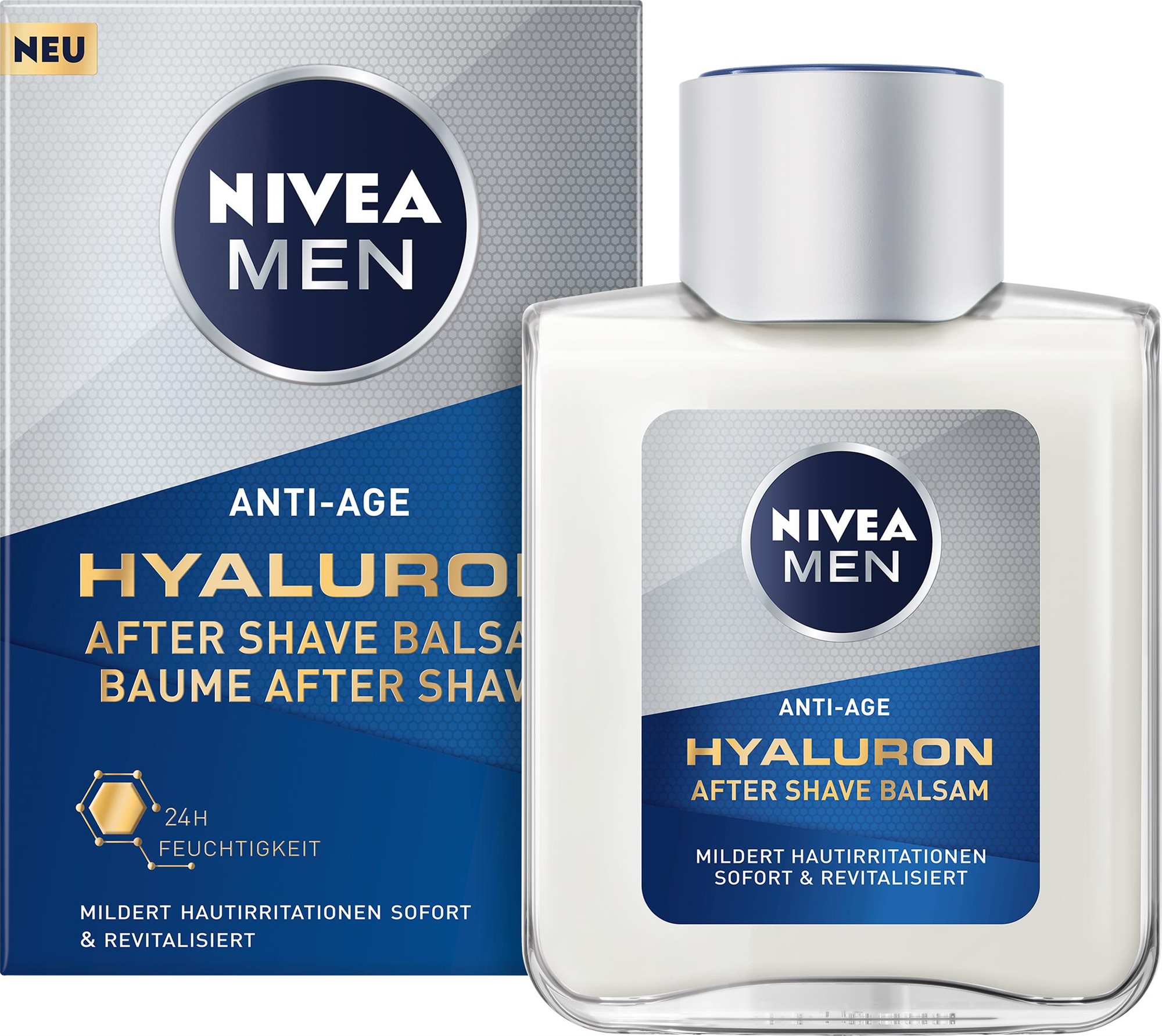 NIVEA Men Hyaluron After shave balm 100 ml Balzam po holení