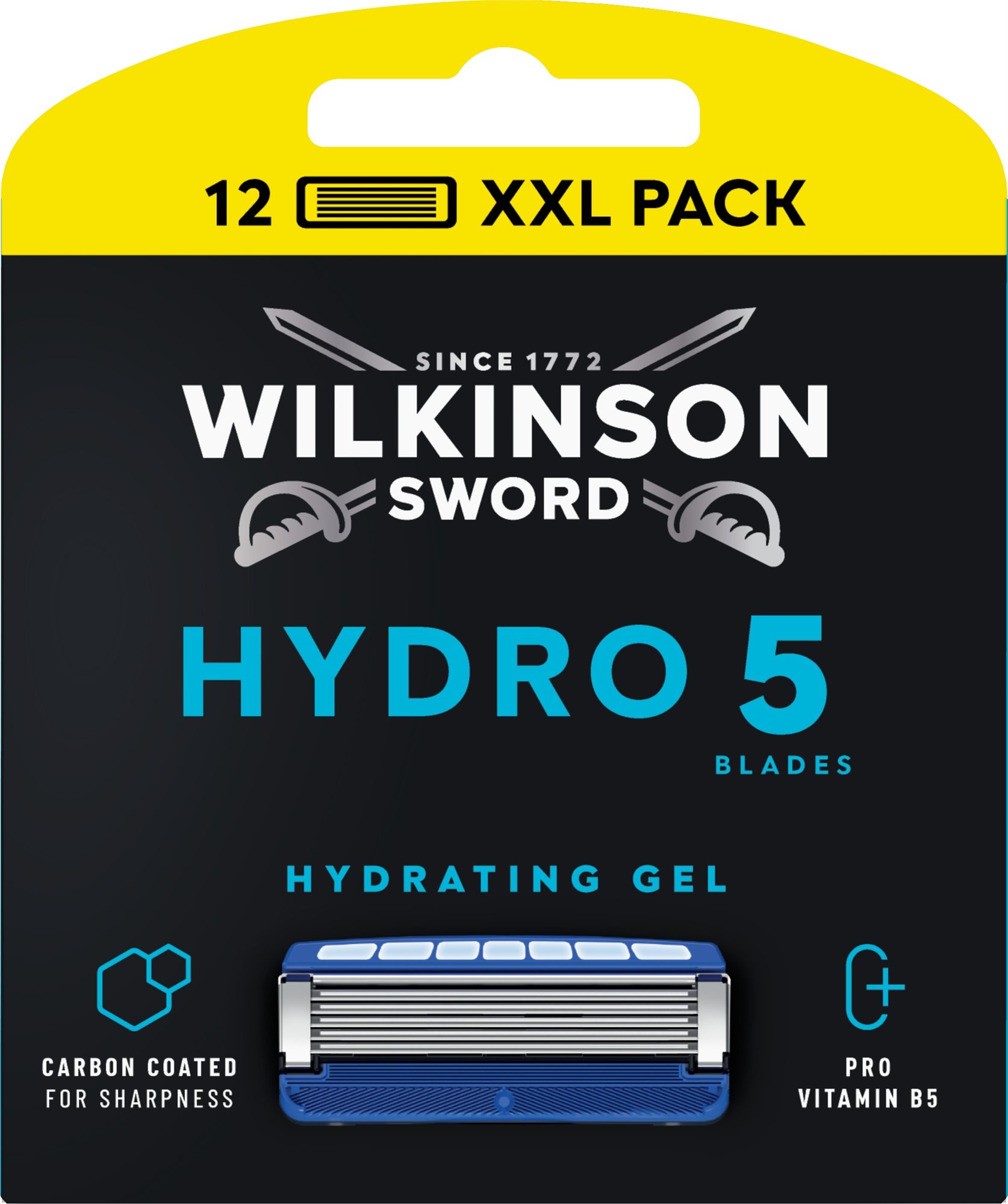 WILKINSON Hydro 5 Skin Protection XXL Borotvabetét 12 db Férfi...