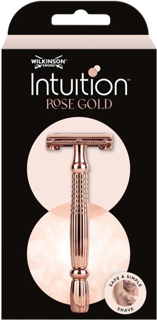 WILKINSON Intuition Double Edge Rose Gold Razor, dámsky kovový...