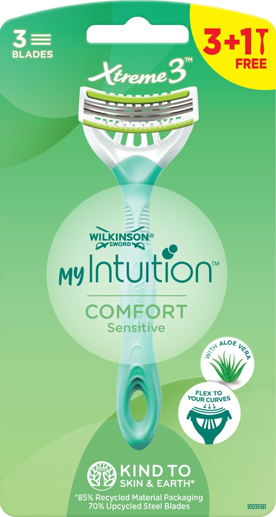 WILKINSON My Intuition Comfort Sensitive 3 + 1 ks Jednorazové...