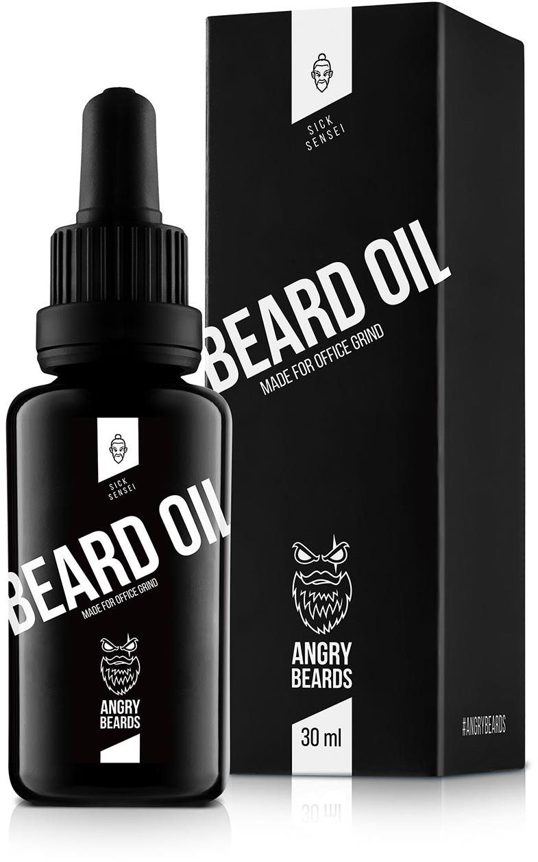 ANGRY BEARDS Sick Sensei, 30ml Szakállolaj