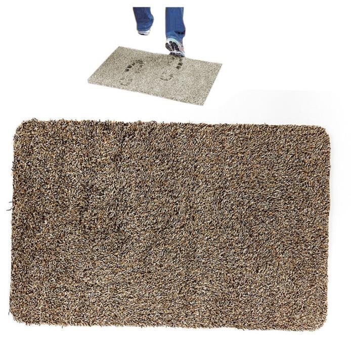Verk Clean Step Mat 70 × 46 cm béžová Rohožka