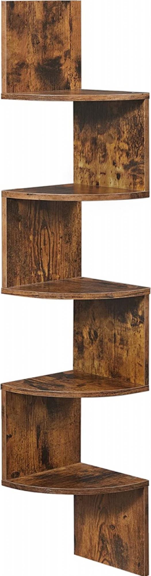DOCHTMANN sarokpolc 20 × 128 × 20 cm, barna Polc