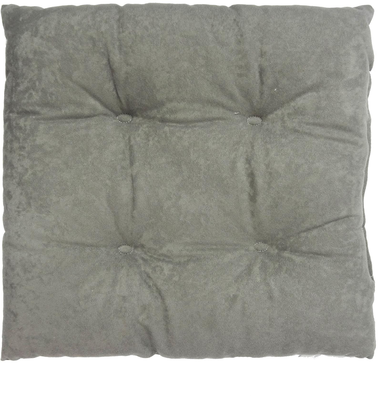 4sleep Tampa Bay 45 × 45 cm šedý Podsedák na židli