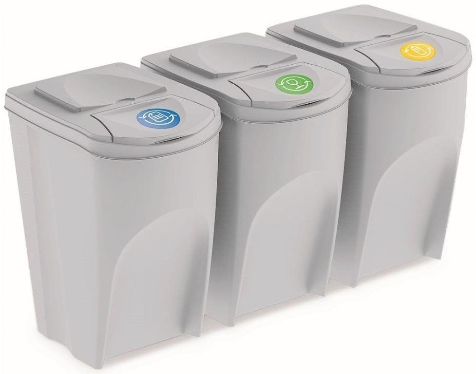 PROSPERPLAST Sortibox 3 × 35 l - hamu Szemetes